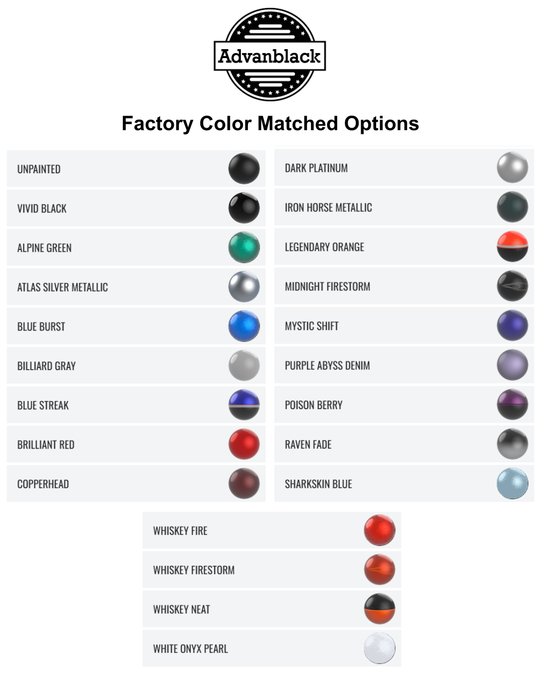 Color Matched Lower Fairings for Harley '23.5-Later Harley Touring