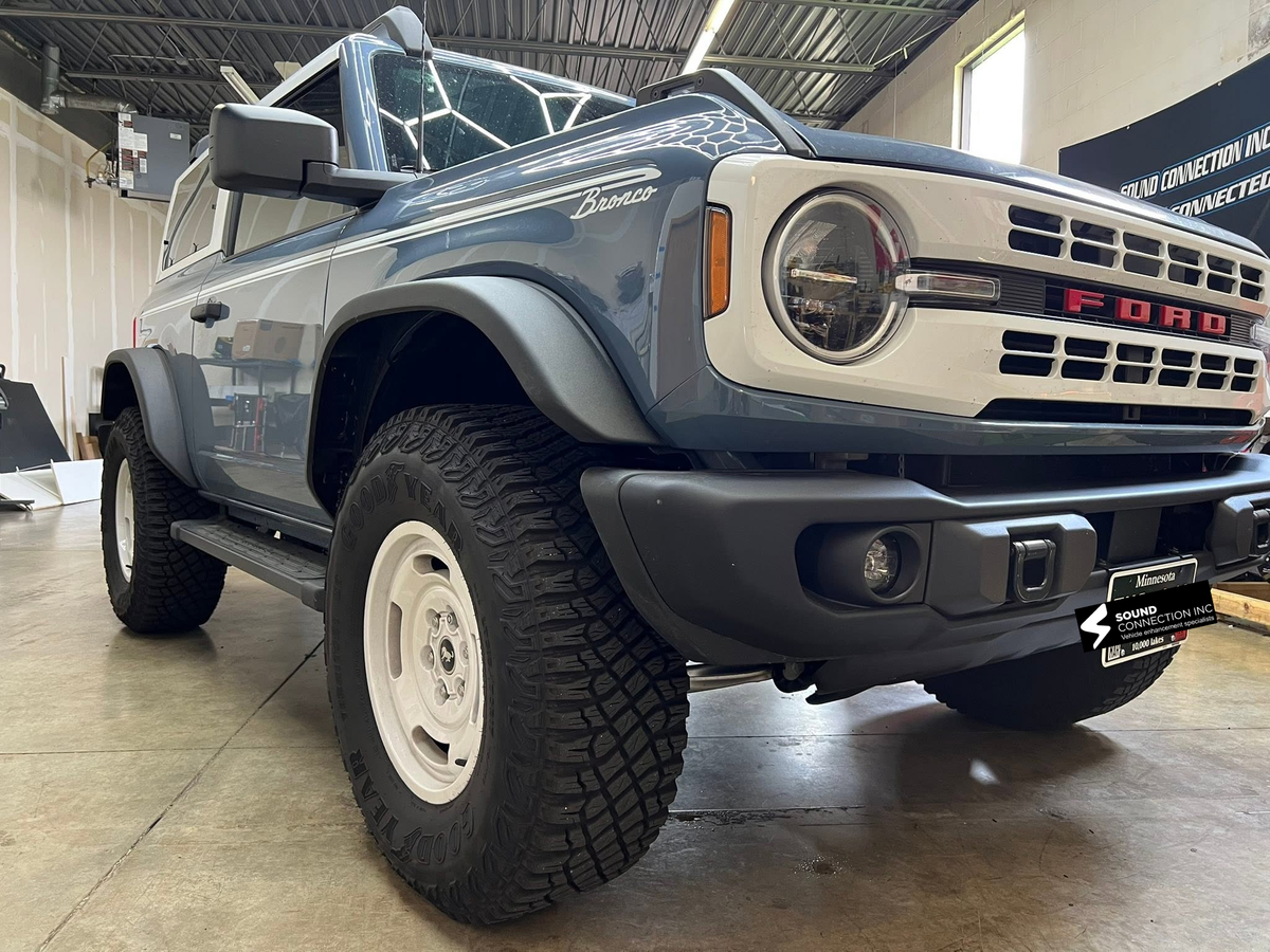 2024 Ford Bronco Heritage Edition Premium Audio Upgrade