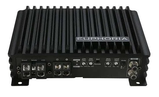 Euphoria Dual 8" Subwoofer Enclosure + Mono Amplifier