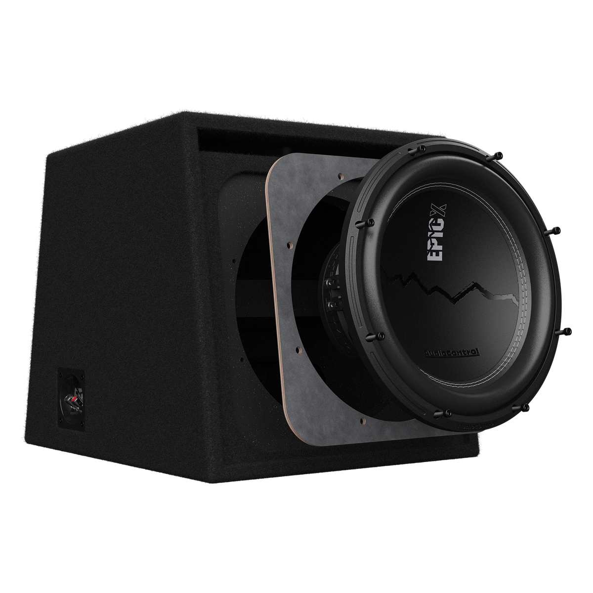 AudioControl EPICX V10 EPICX 10” Vented Subwoofer Bass Enclosure, 1 ohm, 500 W RMS - view 2