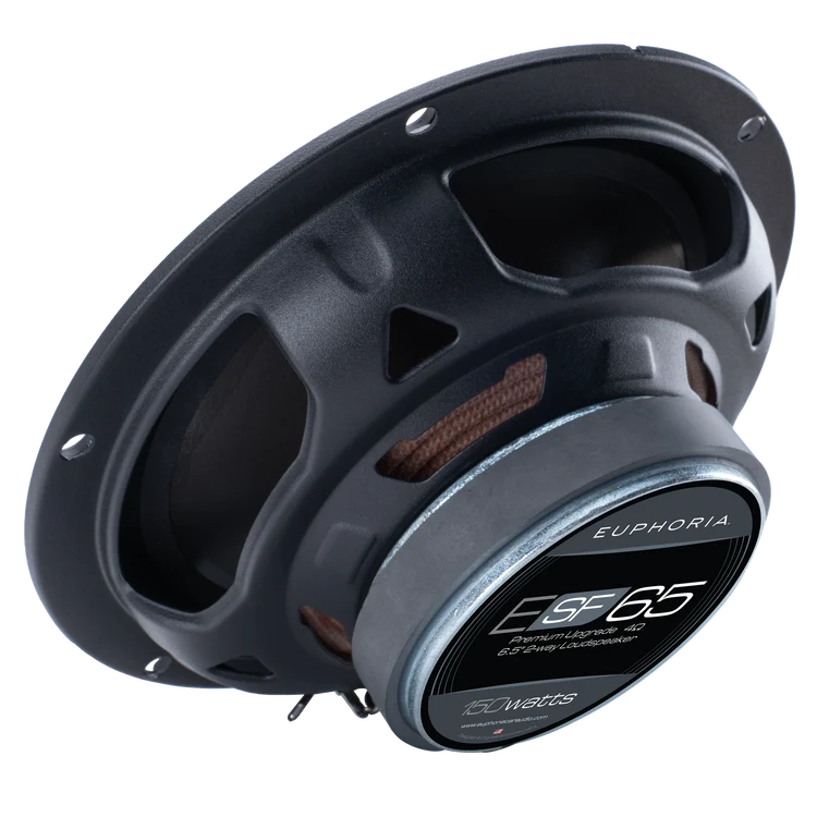 DB Drive ESF65 Premium Factory Upgrade 6.5" 2-Way Coaxial Car Speakers – 65W RMS (Pair)