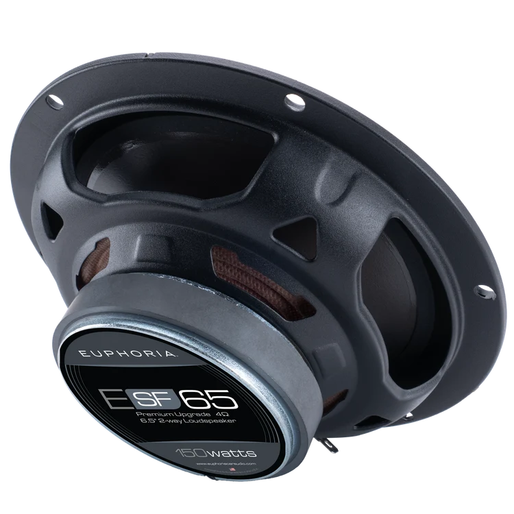 DB Drive ESF65 Premium Factory Upgrade 6.5" 2-Way Coaxial Car Speakers – 65W RMS (Pair)