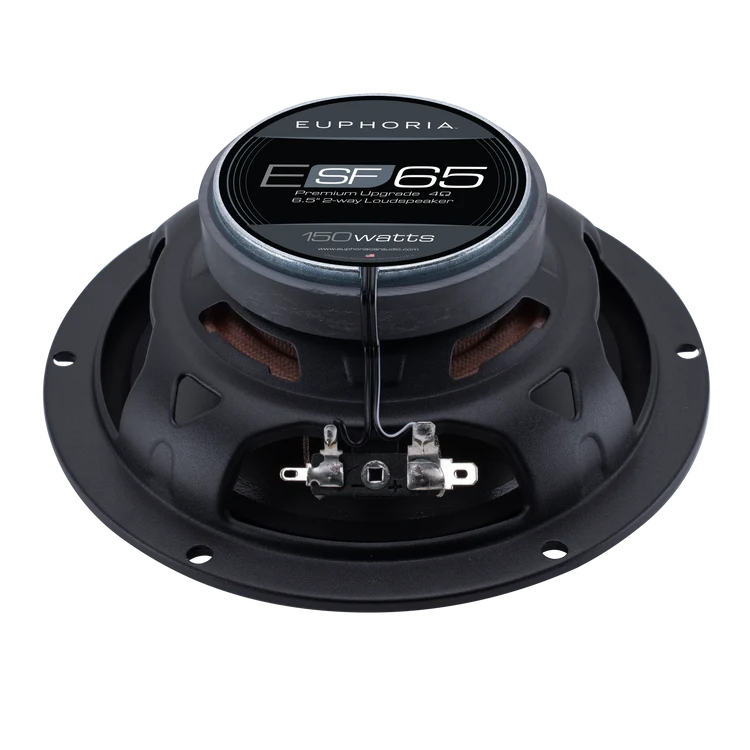 DB Drive ESF65 Premium Factory Upgrade 6.5" 2-Way Coaxial Car Speakers – 65W RMS (Pair)