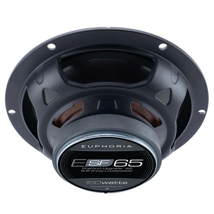 DB Drive ESF65 Premium Factory Upgrade 6.5" 2-Way Coaxial Car Speakers – 65W RMS (Pair)