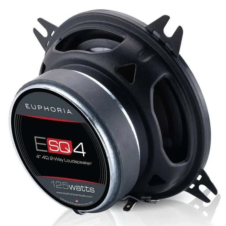 DB Drive ESQ4 SQ Series 4" 2-Way Coaxial Car Speakers – 65W RMS (Pair)