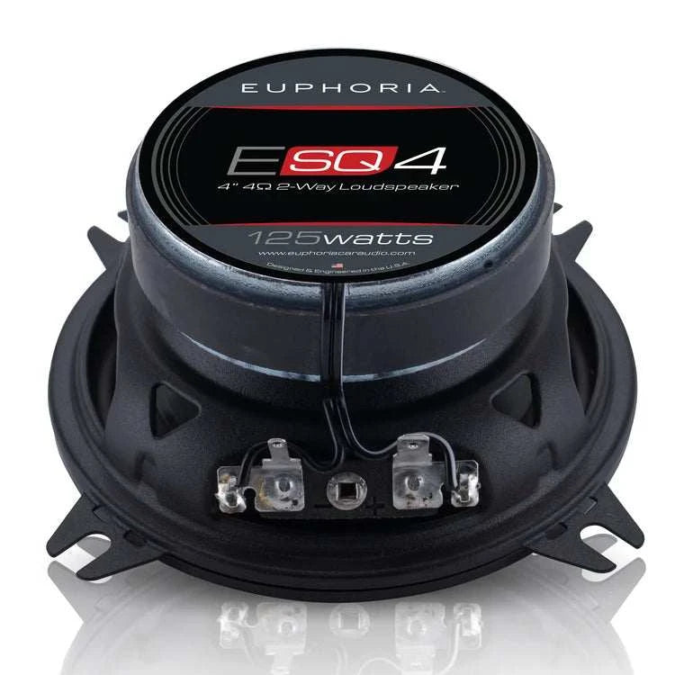 DB Drive ESQ4 SQ Series 4" 2-Way Coaxial Car Speakers – 65W RMS (Pair)