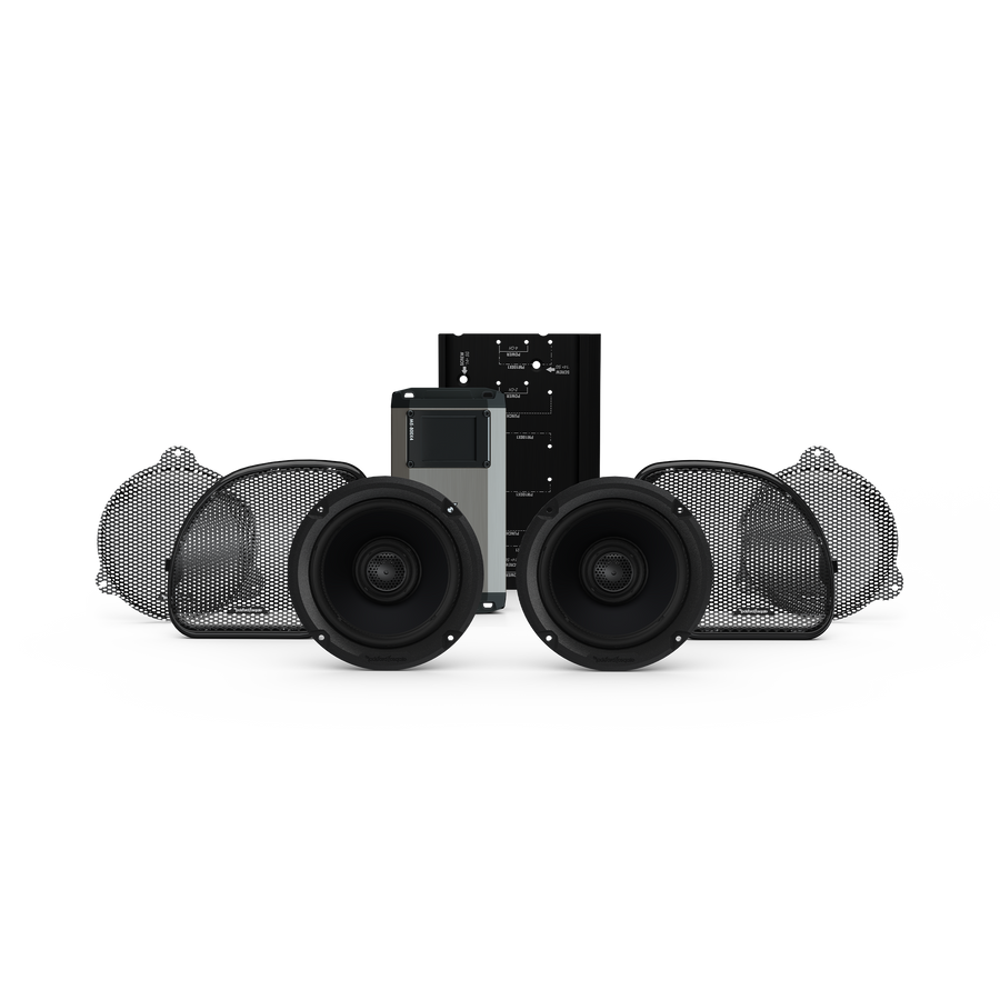 Rockford Fosgate HD14-STG2 Stage 2 Harley Audio Kit 2014–2023 Street Glide & Road Glide 800W