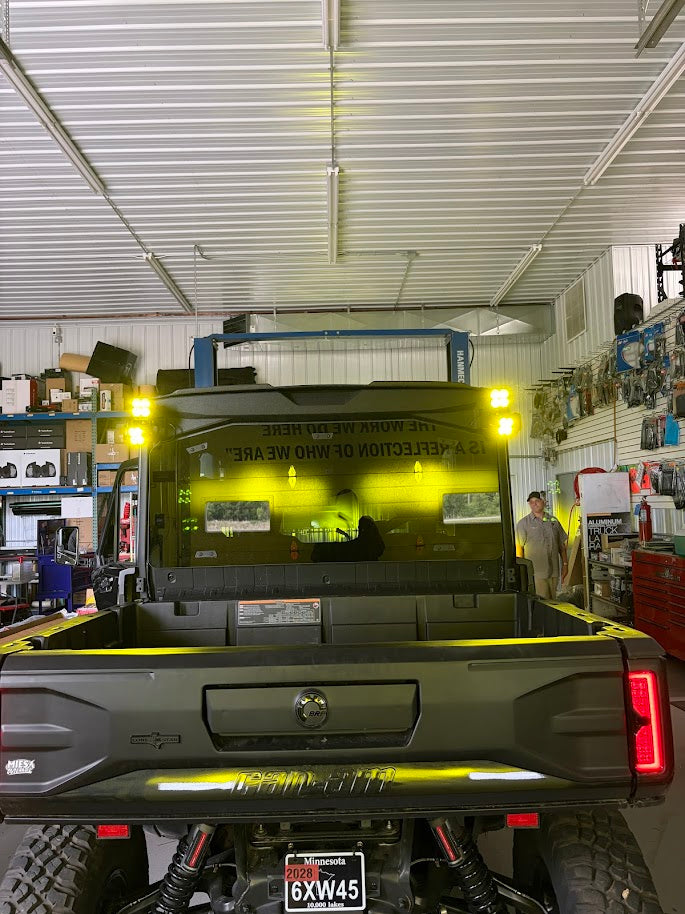 Can-Am Defender Lone Star Edition | 20Twenty Orion Cube Light Package