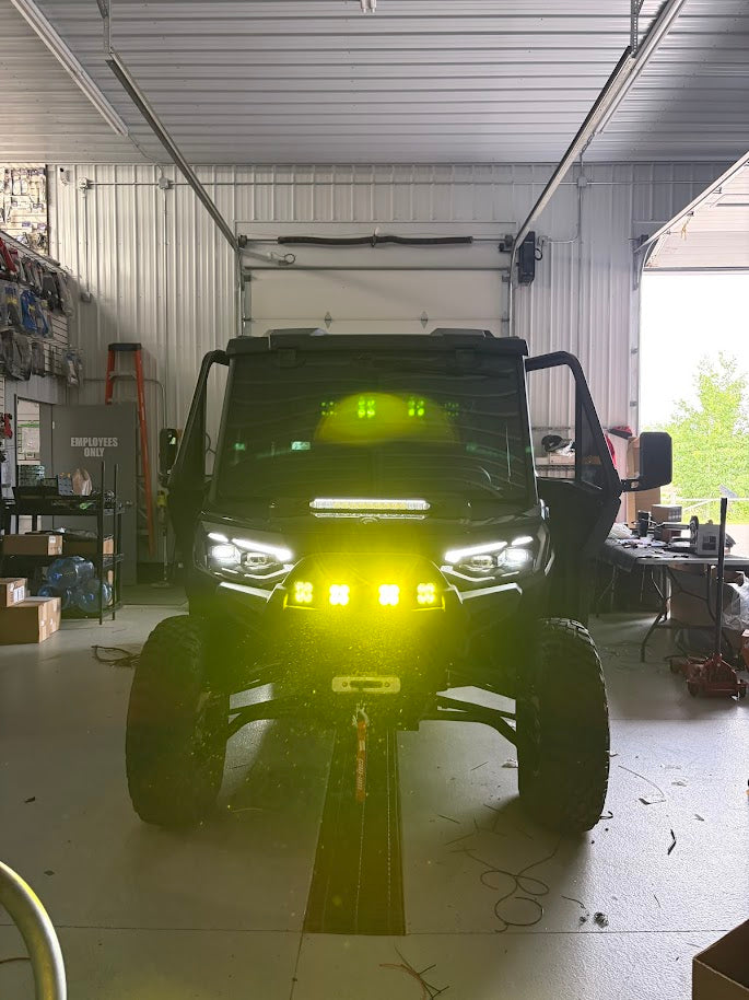 Can-Am Defender Lone Star Edition | 20Twenty Orion Cube Light Package