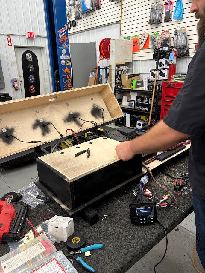 Hockey Day Minnesota Polaris UTV Audio Upgrade