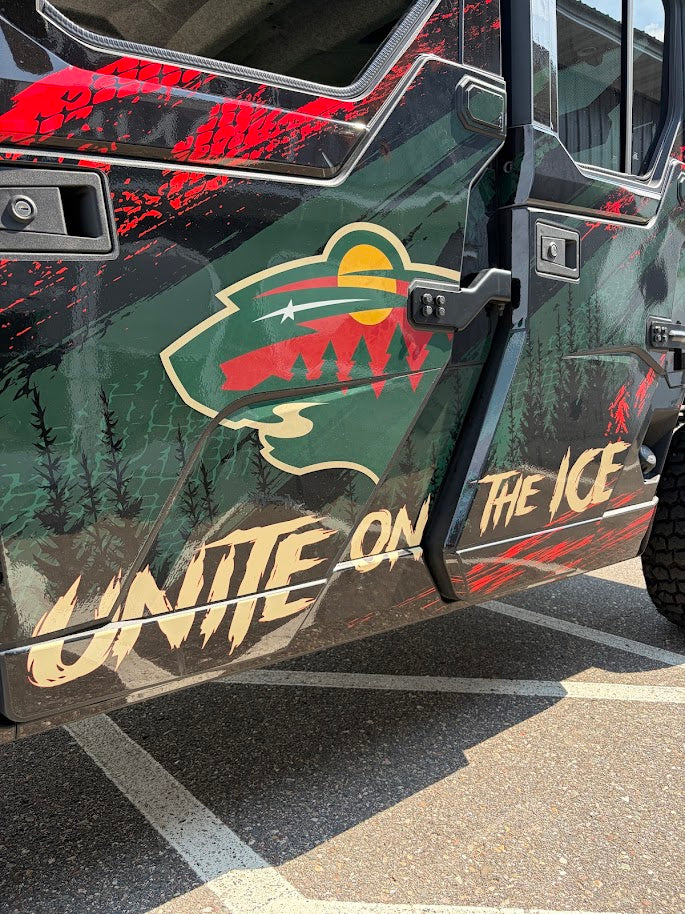Hockey Day Minnesota Polaris UTV Audio Upgrade