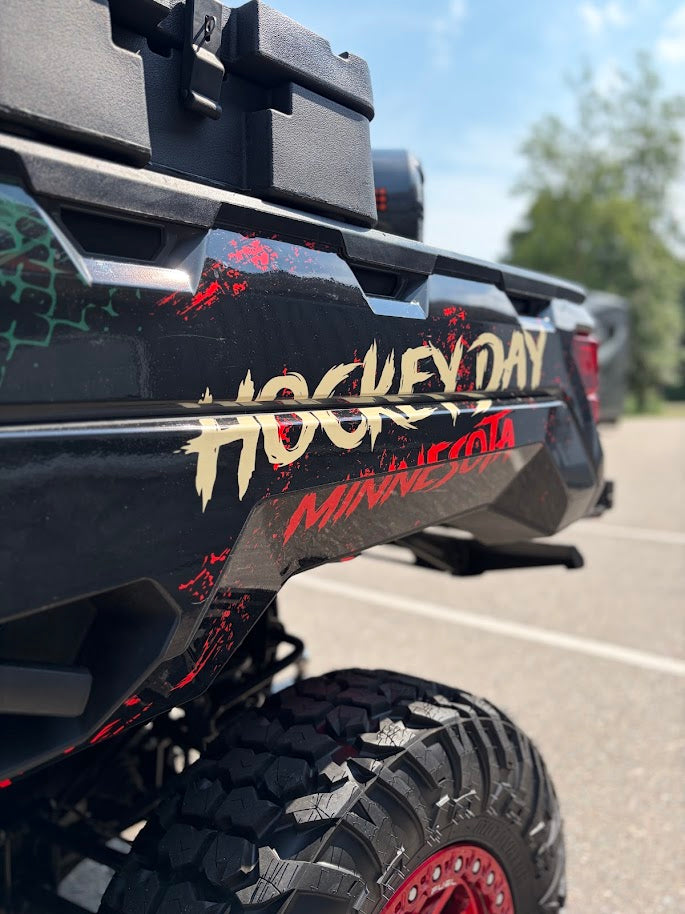 Hockey Day Minnesota Polaris UTV Audio Upgrade