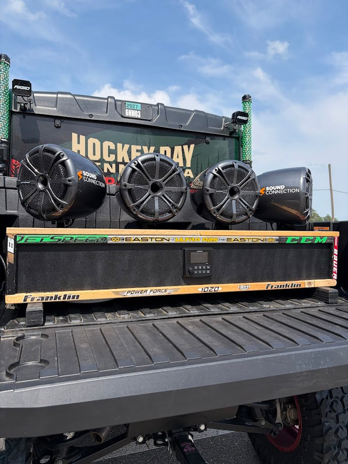 Hockey Day Minnesota Polaris UTV Audio Upgrade