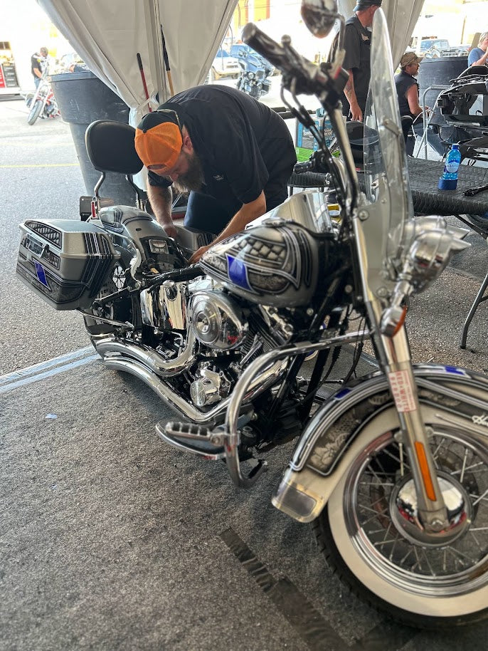 2008 Harley-Davidson Road King Classic Stage 2 Audio Upgrade