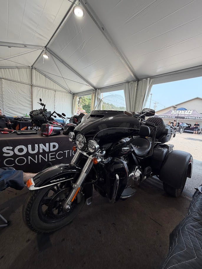 2015 Harley-Davidson Tri Glide Complete Audio Upgrade at Sturgis