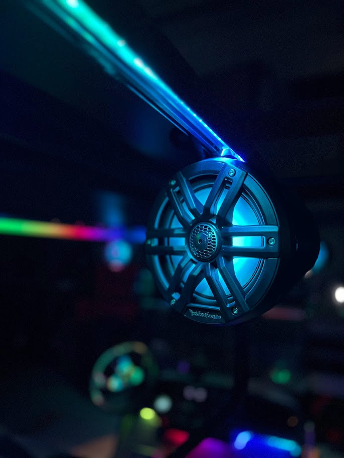 2023 Phoenix EV Golf Cart Premium Audio & RGB Lighting Build