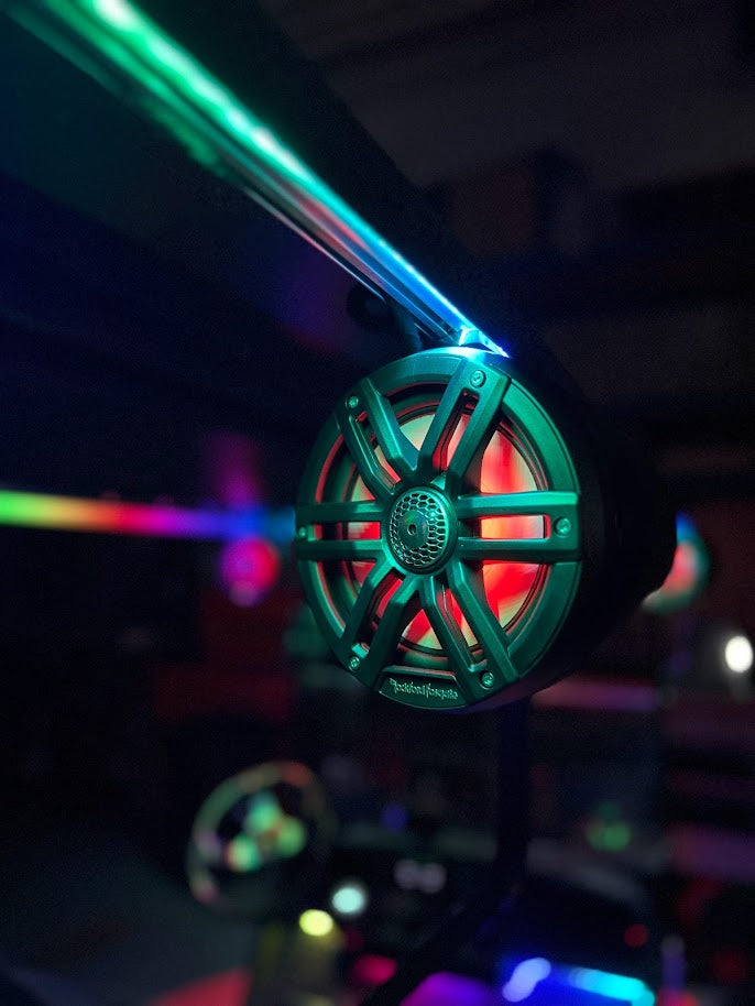 2023 Phoenix EV Golf Cart Premium Audio & RGB Lighting Build