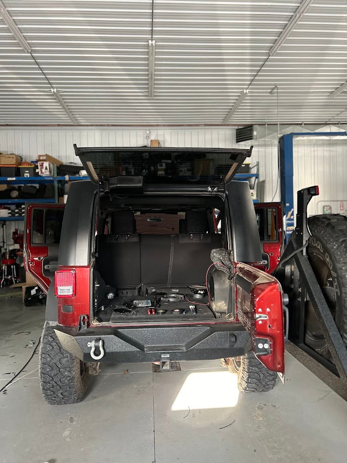2011 Jeep Wrangler Unlimited Rubicon Complete Audio Upgrade