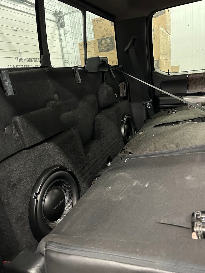 2017 Ford F-350 Super Duty Lariat Premium Audio Upgrade