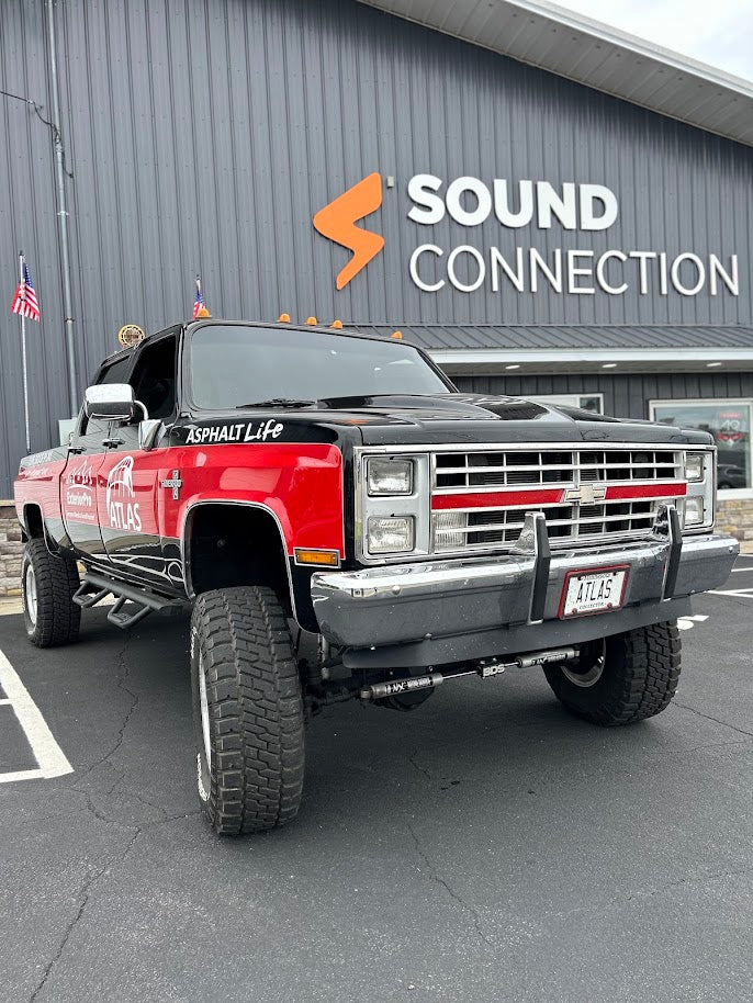 1981 Chevrolet Silverado Atlas Roofing & Exterior Pro Promotional Truck Build