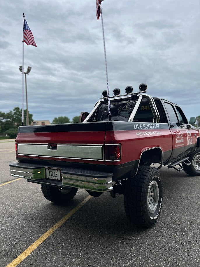 1981 Chevrolet Silverado Atlas Roofing & Exterior Pro Promotional Truck Build