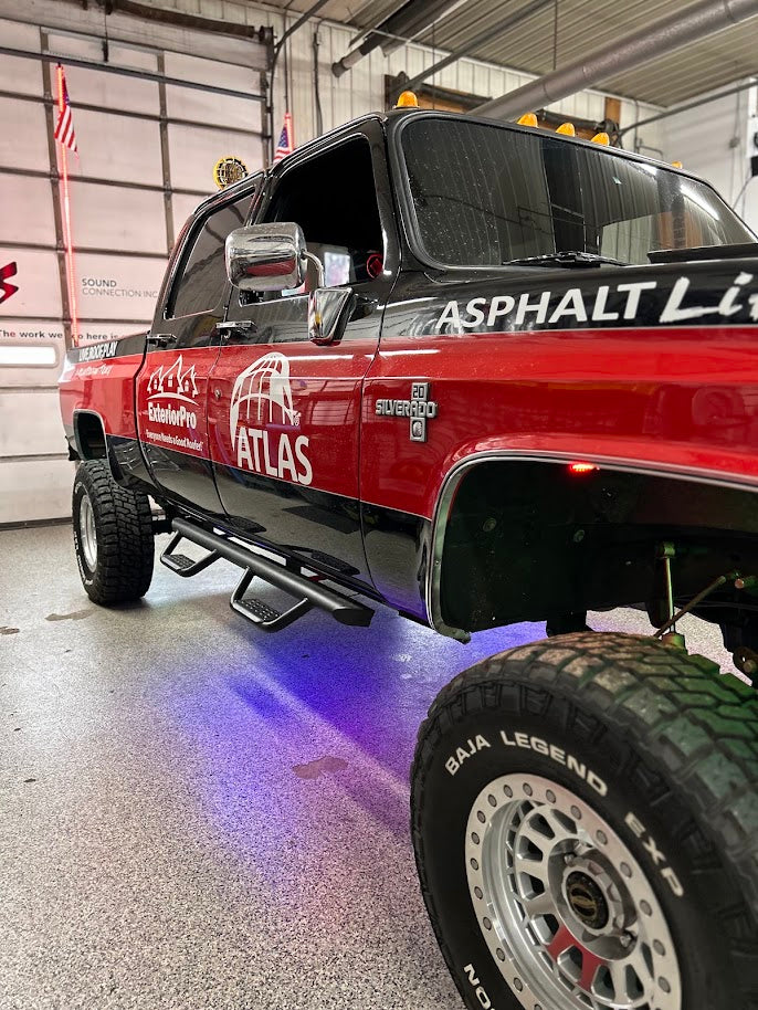 1981 Chevrolet Silverado Atlas Roofing & Exterior Pro Promotional Truck Build