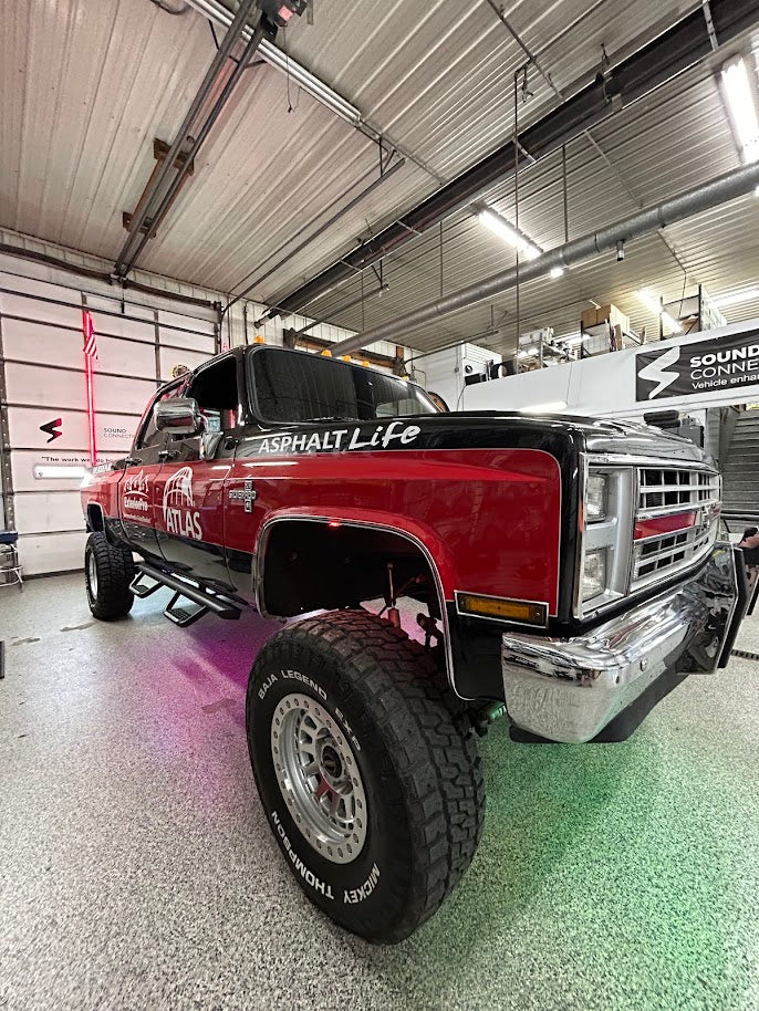 1981 Chevrolet Silverado Atlas Roofing & Exterior Pro Promotional Truck Build