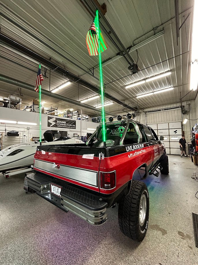 1981 Chevrolet Silverado Atlas Roofing & Exterior Pro Promotional Truck Build