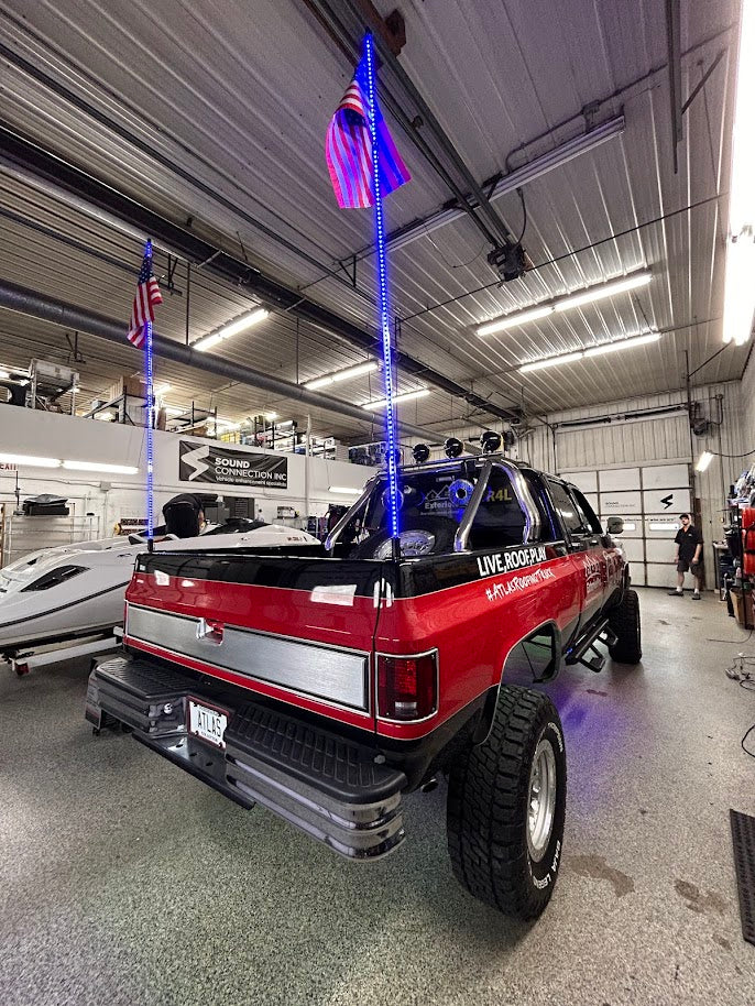 1981 Chevrolet Silverado Atlas Roofing & Exterior Pro Promotional Truck Build