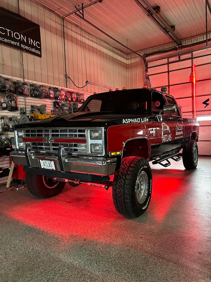 1981 Chevrolet Silverado Atlas Roofing & Exterior Pro Promotional Truck Build