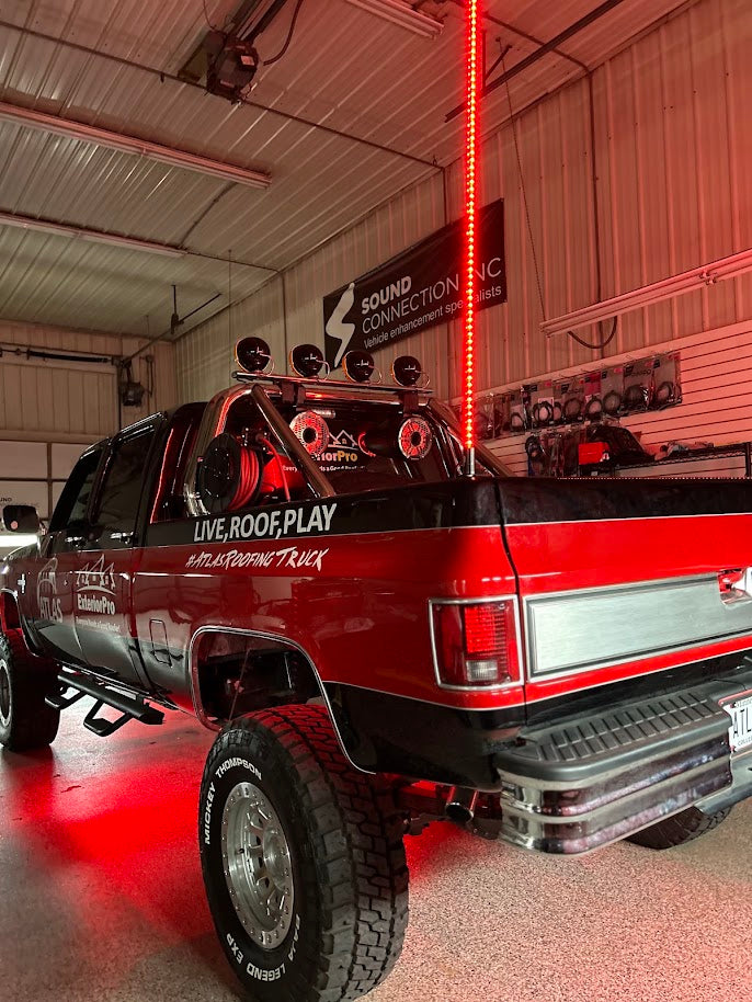 1981 Chevrolet Silverado Atlas Roofing & Exterior Pro Promotional Truck Build