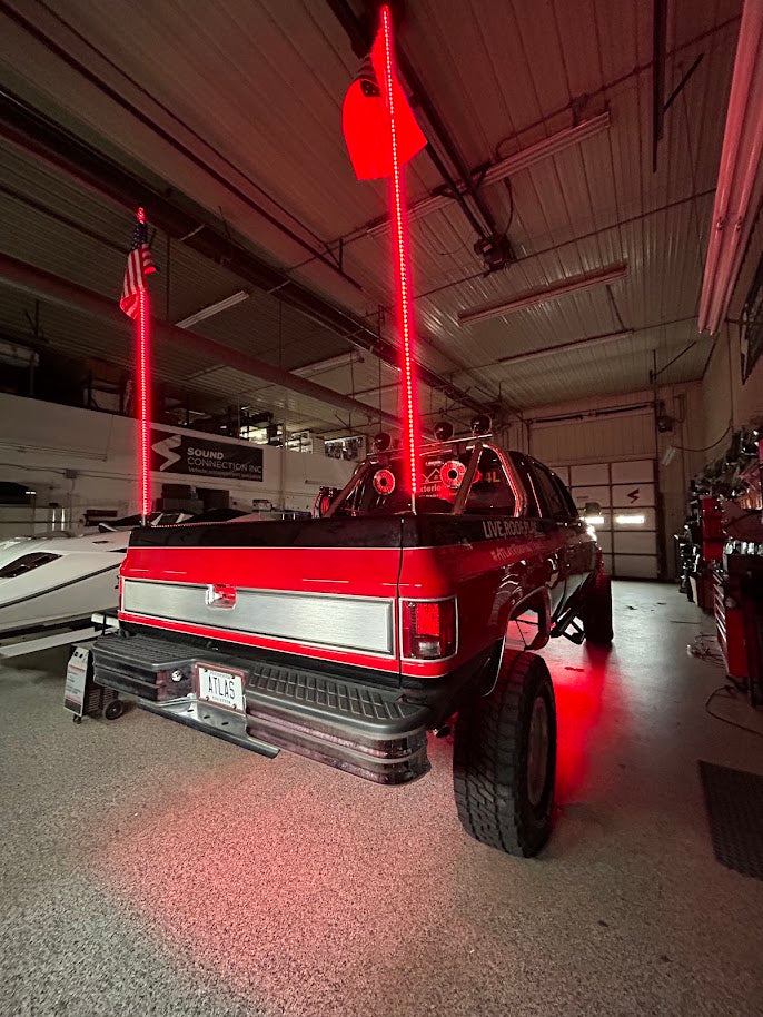 1981 Chevrolet Silverado Atlas Roofing & Exterior Pro Promotional Truck Build