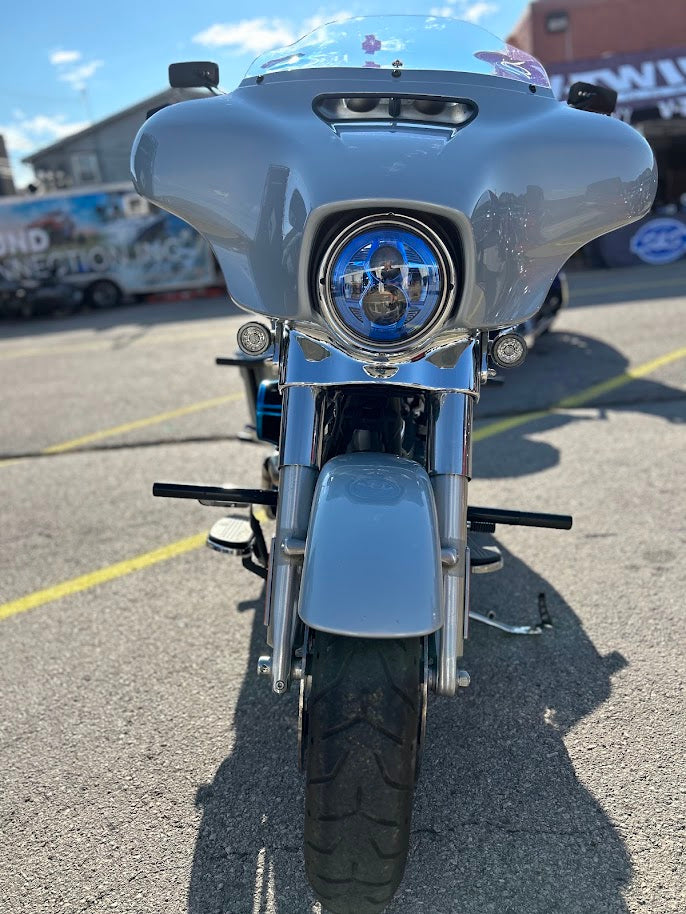 2022 Harley-Davidson Street Glide LED Headlight Upgrade at Sturgis