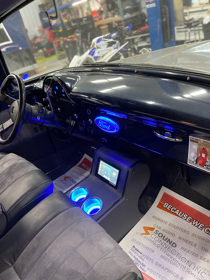 1955 Ford F-100 Restomod Audio Upgrade