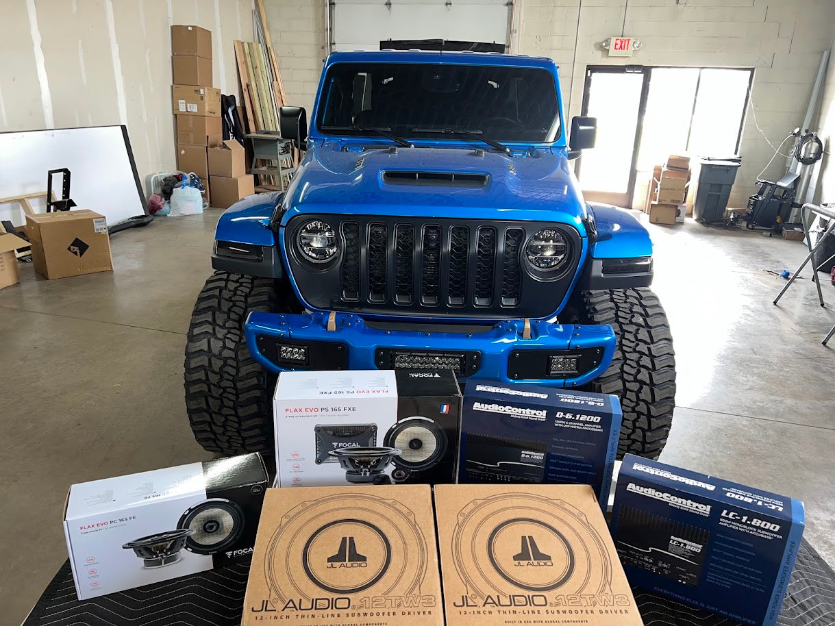 2022 Jeep Wrangler Unlimited Rubicon 392 Premium Audio Overhaul
