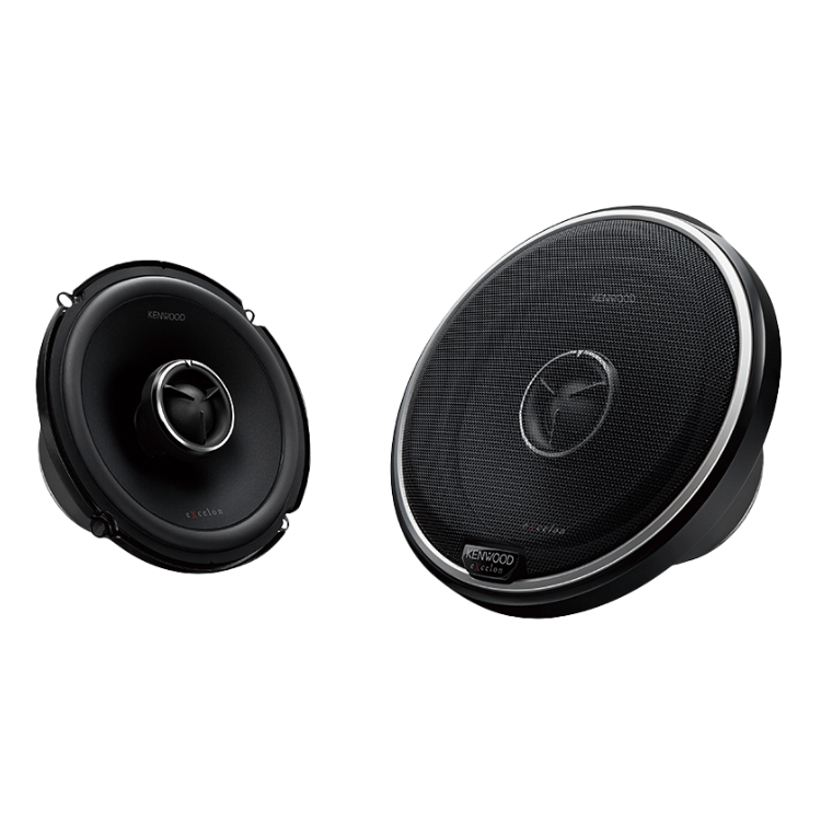 Kenwood KFC-X175 eXcelon 6.5" 2-Way Coaxial Speakers 80W RMS Car Audio