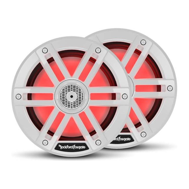 Rockford Fosgate M1-65 6.5" Color Optix Marine 2-Way Coaxial Speakers (Pair)