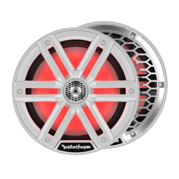 Rockford Fosgate M2-8 8" Color Optix Marine 2-Way Coaxial Speakers (Pair)