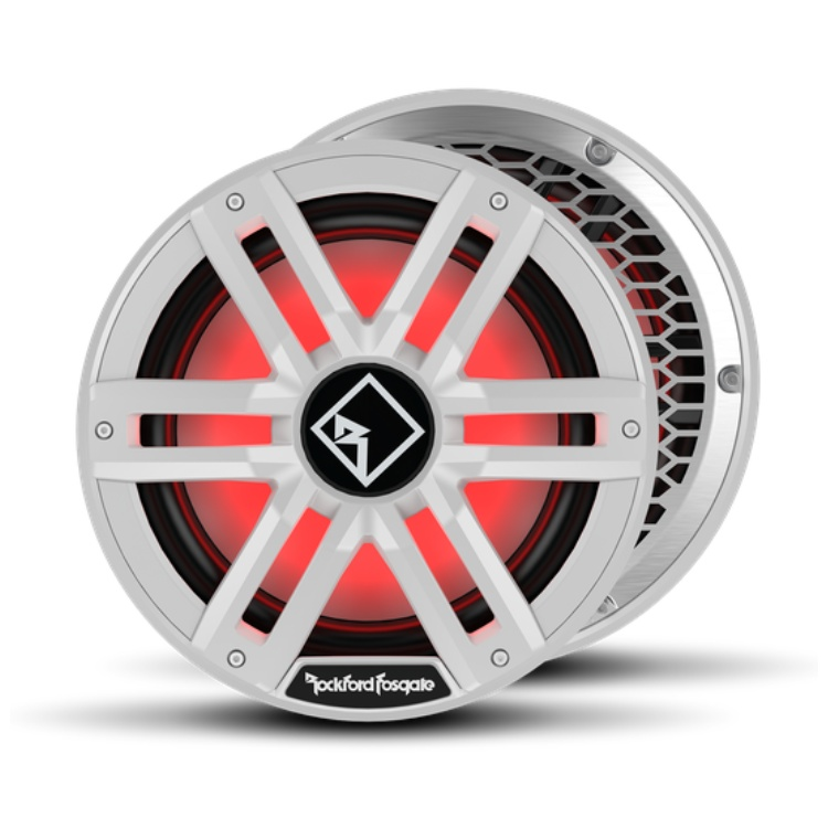 Rockford Fosgate M2D4-12S 12" DVC 4-Ohm Color Optix™ Sealed Enclosure Marine Subwoofer