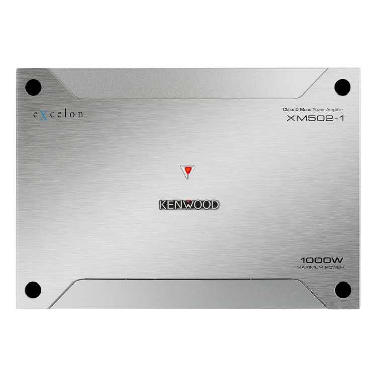 Kenwood XM502-1 Mono Marine Amplifier – 500W RMS Compact Class D