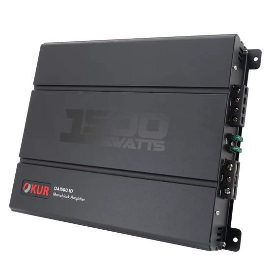 OKUR Dual 12" Subwoofers + Mono Amplifier + Atrend Sub Box + Wiring Kit