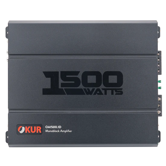 OKUR Dual 12" Subwoofers + Mono Amplifier + Atrend Sub Box + Wiring Kit