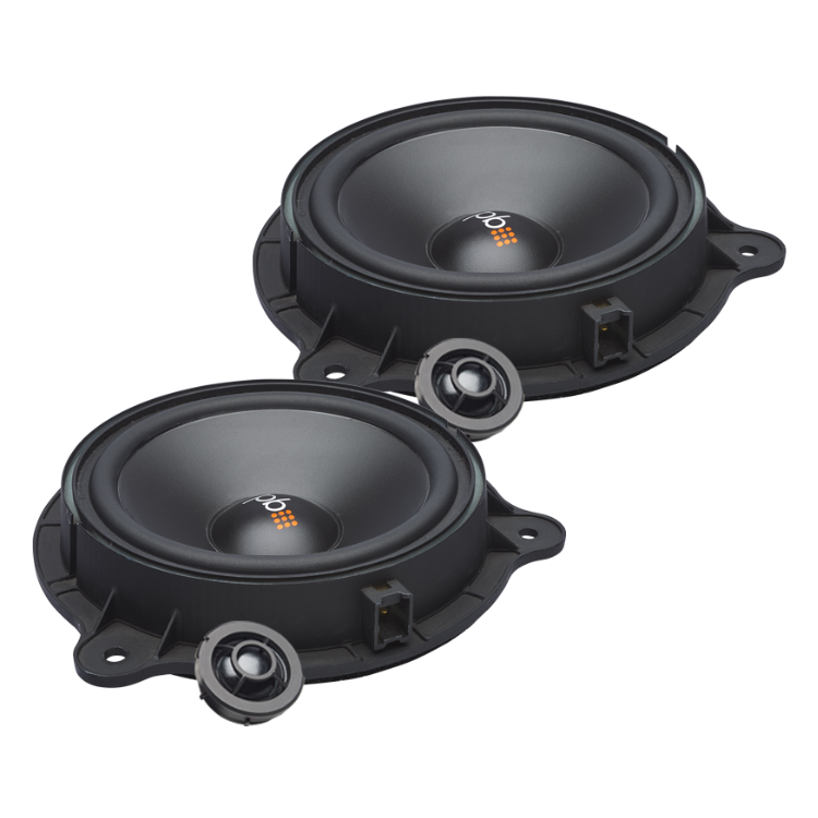 PowerBass OE65C-NS; 6.5" Direct Fit Nissan Component