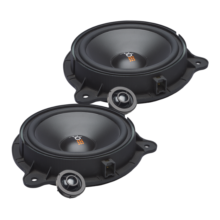 PowerBass OE65C-NS2; 6.5" Direct Fit Nissan Component