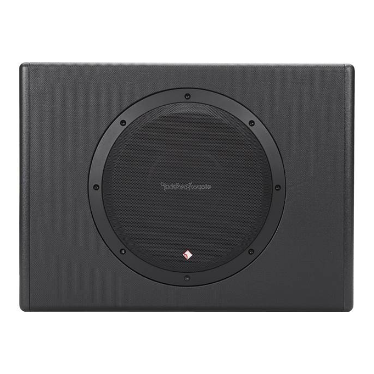 Rockford Fosgate P300-10 Powered Subwoofer Enclosure (10", 300W RMS, All-in-One Amplified Bass System)
