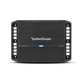 Rockford Fosgate P500X1BD subwoofer amplifier with sleek black design.