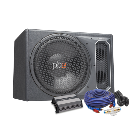 PowerBass PBM-PP212 Dual 12" Subwoofer System
