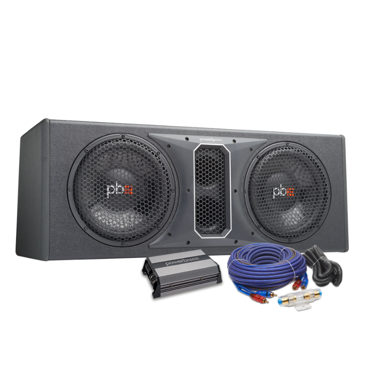 PowerBass PBM-PP210 Dual 10" Subwoofer System