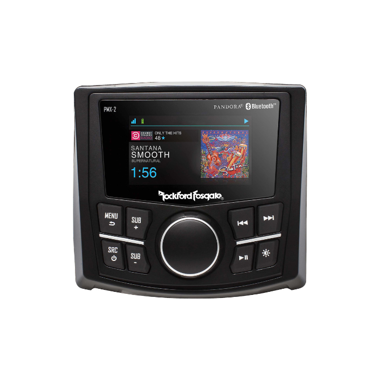 Rockford Fosgate PMX-2 Compact Digital Media Receiver (2.7" Display)