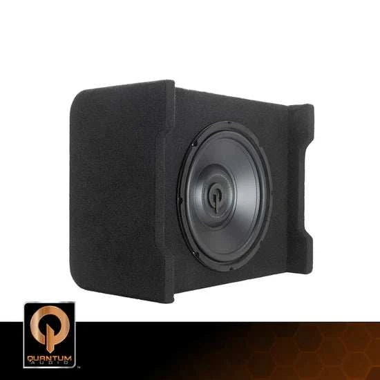 Quantum QBC1-10: 10" Loaded Subwoofer Enclosure with Built-In Amplifier